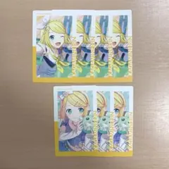 プロセカ エピカ 23C 鏡音リン 特訓前×4、特訓後×3
