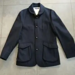 SHIPS ネイビー ピーコート Lサイズ