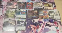 ドキつよ 赤青マジック 開封済み、2重スリーブ - メルカリ