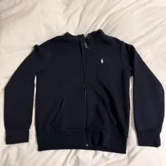 【美品】Polo Ralph Lauren ネイビー ジップアップパーカー S