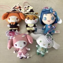 サンリオキャラクターズ　マスコット ５点セット