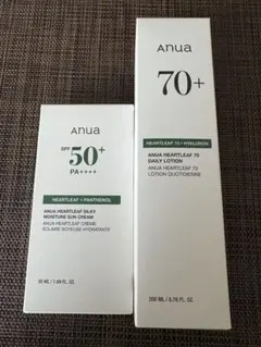 新品未開封 anua デイリーローション・サンクリーム