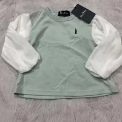 新品！キッズ子ども女の子ベビートップスEAST BOY 長袖カットソー90センチ