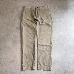 REPLAY チノパンツ ヒゲ W32 ベージュ テーパード アメカジ テックのサムネイル