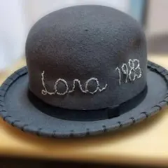 ♥SLY グレー フェルトハット Lora 1983✨のサムネイル