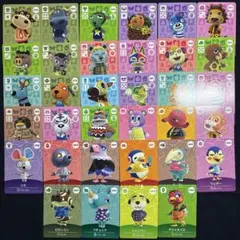 amiiboカード まとめ売り 34枚 どう森 あつ森 あつまれどうぶつの森