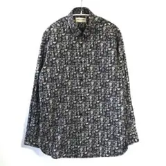 SAINT LAURENT PARIS エディ期 音符柄 長袖シャツ 希少【破格 - メルカリ