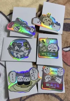 ちいかわ　ちいかわ寿司　トレーディングホログラムステッカー