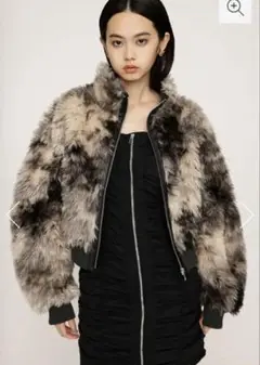 sly CURLY BOA CROP ブルゾン♡カーリーボアクロップブルゾン新品