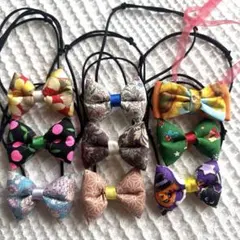犬用布製リボンアクセサリーセット