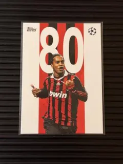 Topps ロナウジーニョ ACミラン トレーディングカード