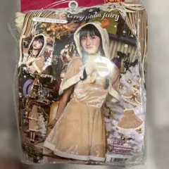 トナカイサンタコスプレ衣装クリスマス リボンケープトナカイのサムネイル