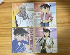 名探偵コナン　色紙アート　4枚セット