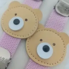 マルチクリップ 帽子クリップ タオルクリップ 肩紐ずれ防止 落下防止に くま