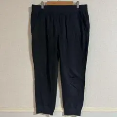 訳あり ATHLETIC WORKS スウェットパンツ 黒 XL 裏起毛 部屋着
