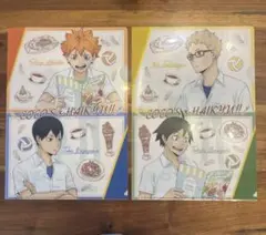 Coco's x ハイキュー!! クリアファイルセット　烏野高校