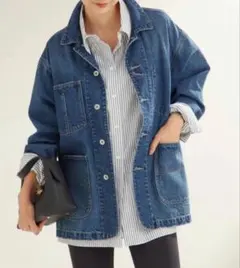 plage ライトブルー デニムジャケット セール】コンパクトデニムジャケット（デニムジャケット