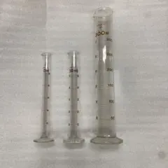 昭和レトロ(アンティーク)ガラス製注射器100ml。TOPとVAN、2本セット
