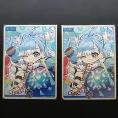 ホロライブカード ホロカ こぼ・かなえる SY 青エール ディーヴァ