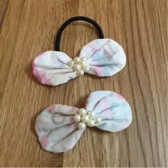 nesessaire ヘアゴム&バレッタ