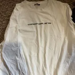 DIESEL 長袖カットソー ホワイト