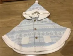 【送料込み】COMME CA ISM コムサイズム ポンチョ 60〜80cm