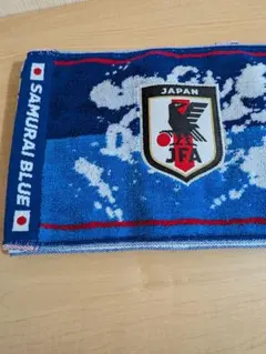 サッカー日本代表 三笘薫 マフラータオル SAMURAIBLUE