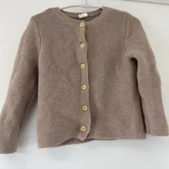 H&M オーガニックコットン カーディガン 86