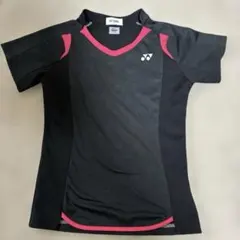 【極美品】　YONEX VERSICOOL ブラック ピンク M シャツ