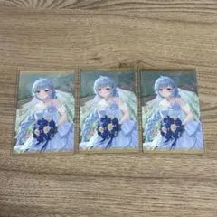 にじさんじ　ボイスビジュアルカード　雪城眞尋