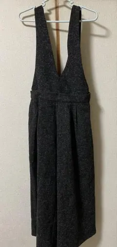 ozoc サロペット　オーバーオール　グレー　パンツ