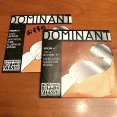 1/2バイオリン用　弦 a1 e2 セット　Dominantのサムネイル