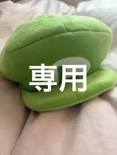 ルイージの帽子 フリース製