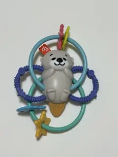 【未使用に近い】フィッシャープライス　にぎって、ふって！かみかみラッコ赤ちゃん
