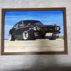 額装イラスト スカイライン ハコスカ 15号車 額装イラスト スカイライン ハコスカ 15号車 - メルカリ