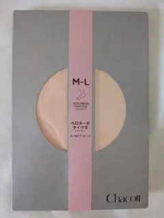 Chacott ベロネーゼタイツⅡ（フーター） M-L　ヨーロピアンピンク