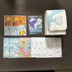ポケモン　アローラロコン　デッキケース　カード　スリーブ