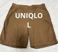 UNIQLO メンズ　ハーフパンツ　ショートパンツ　L ブラウン　ユニクロのサムネイル