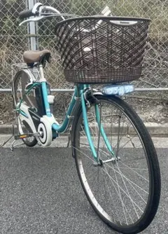Panasonicエコナビ機能付き電動アシスト自転車関東圏配送可能程度良しのサムネイル