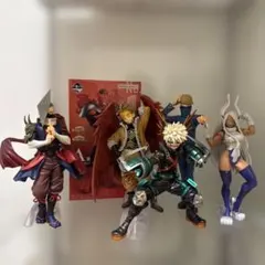 僕のヒーローアカデミア　一番くじ　The Top 5！ フィギュアセット