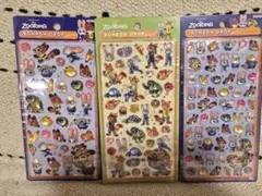 お値下げ！ 正規品 ズートピア ボンドロ 第1弾第2弾ミニ 3枚セット