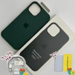 新品-純正同等品-iPhone13mini シリコンケース-eualyptus