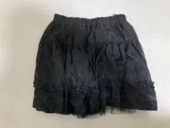 【未使用タグ付き】axes femme 裾お花ミニスカート