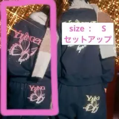 c*o様 ヤングブラッツ yxngbratz ブラック トラックジャケット ベロ