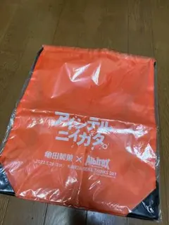 アルビレックス新潟 ナップザック 亀田製菓 × Albirex 記念グッズ