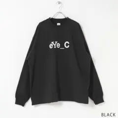 YGM×eYe_C L/S TEE ロンT ネイビーYesGoodMarket