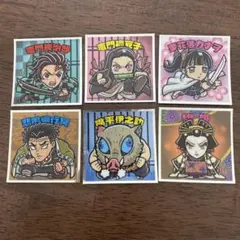鬼滅の刃マン　ビックリマンチョコ　コラボシールステッカー　竈門炭治郎　堕姫