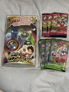 DX妖怪ウォッチタイプ零式 新品未開封　妖怪メダル第2・3章各3パック付セット