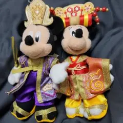 【2010 ディズニーシー ボン・ファイヤーダンス ミッキー&ミニー ぬいバ】
