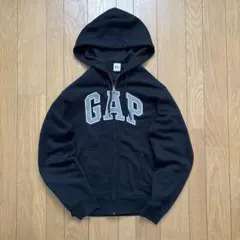 ま*さ様 00's old GAP 黒ジップパーカー 短丈 y2k sk8